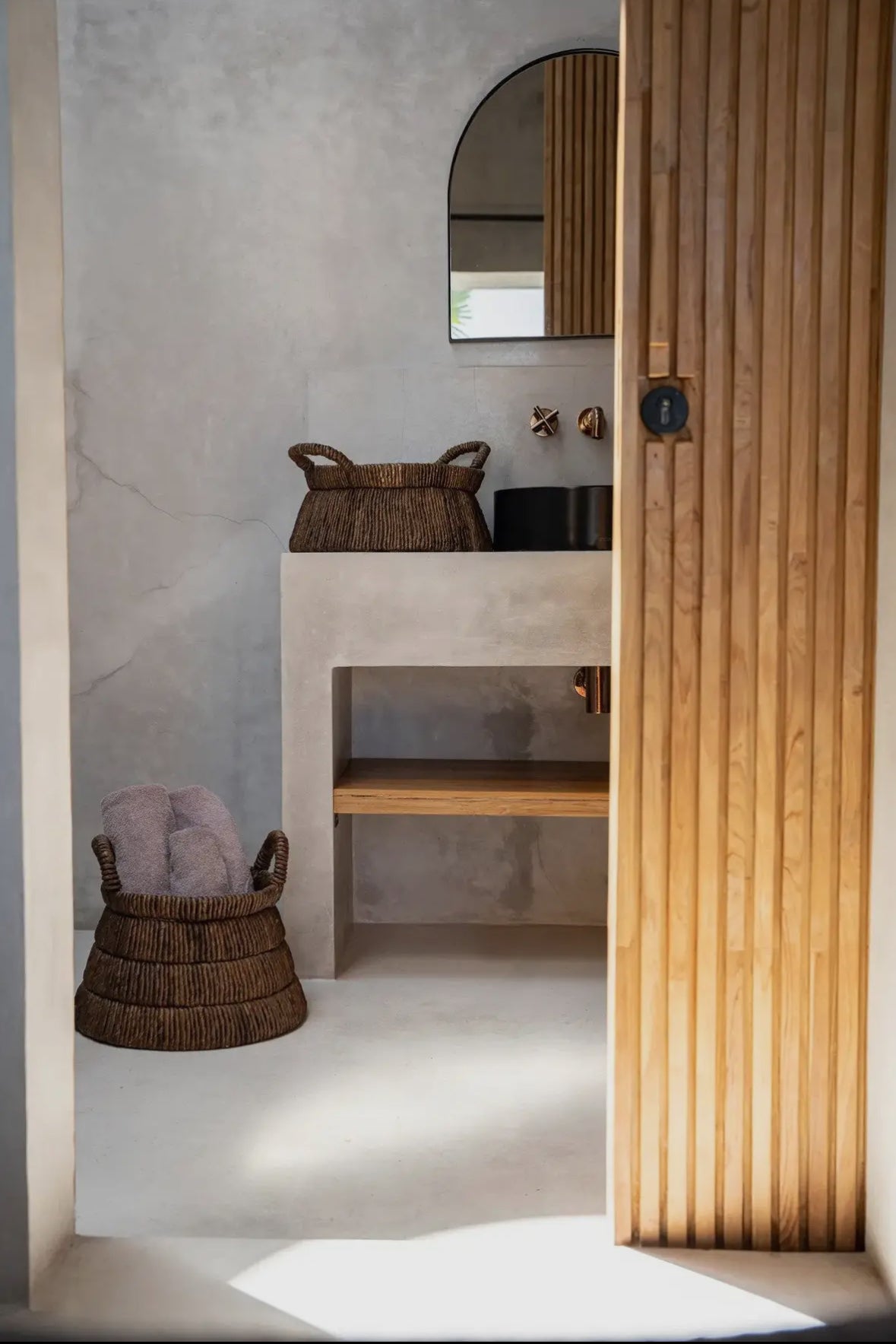 Panier en feuille de bananier