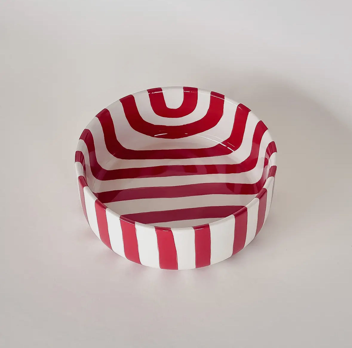 Bol stripes rouge